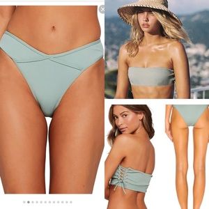 Lspace fanning bikini set